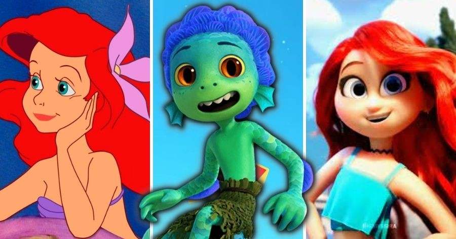 Which Sea Creature Are You? Pixar Luca, Ruby Gillman Or Little Mermaid?